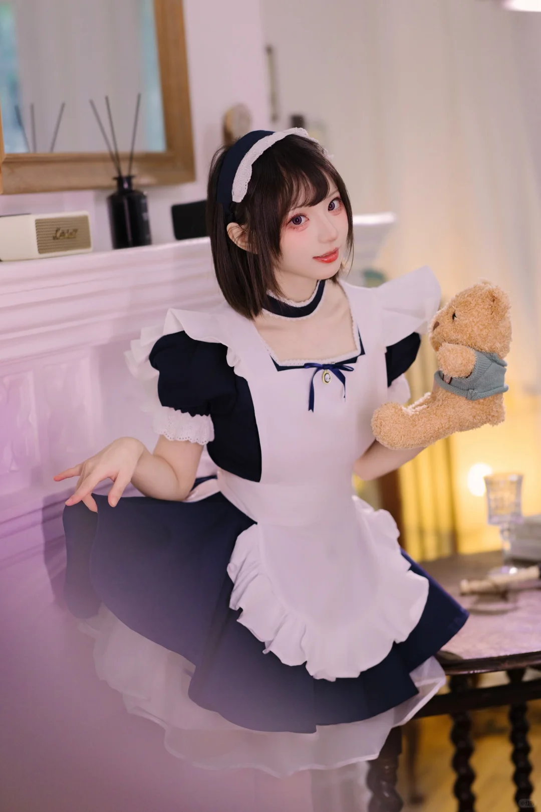 💫谁能拒绝这么甜的天使女仆妹妹呢