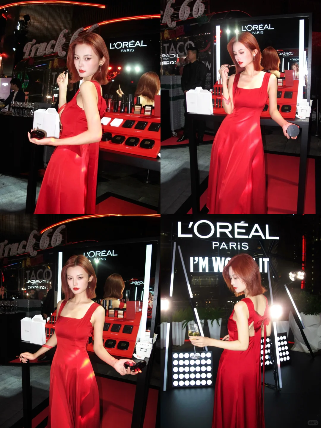 PINKY SLAY｜红丝缎光下的诱惑瞬间