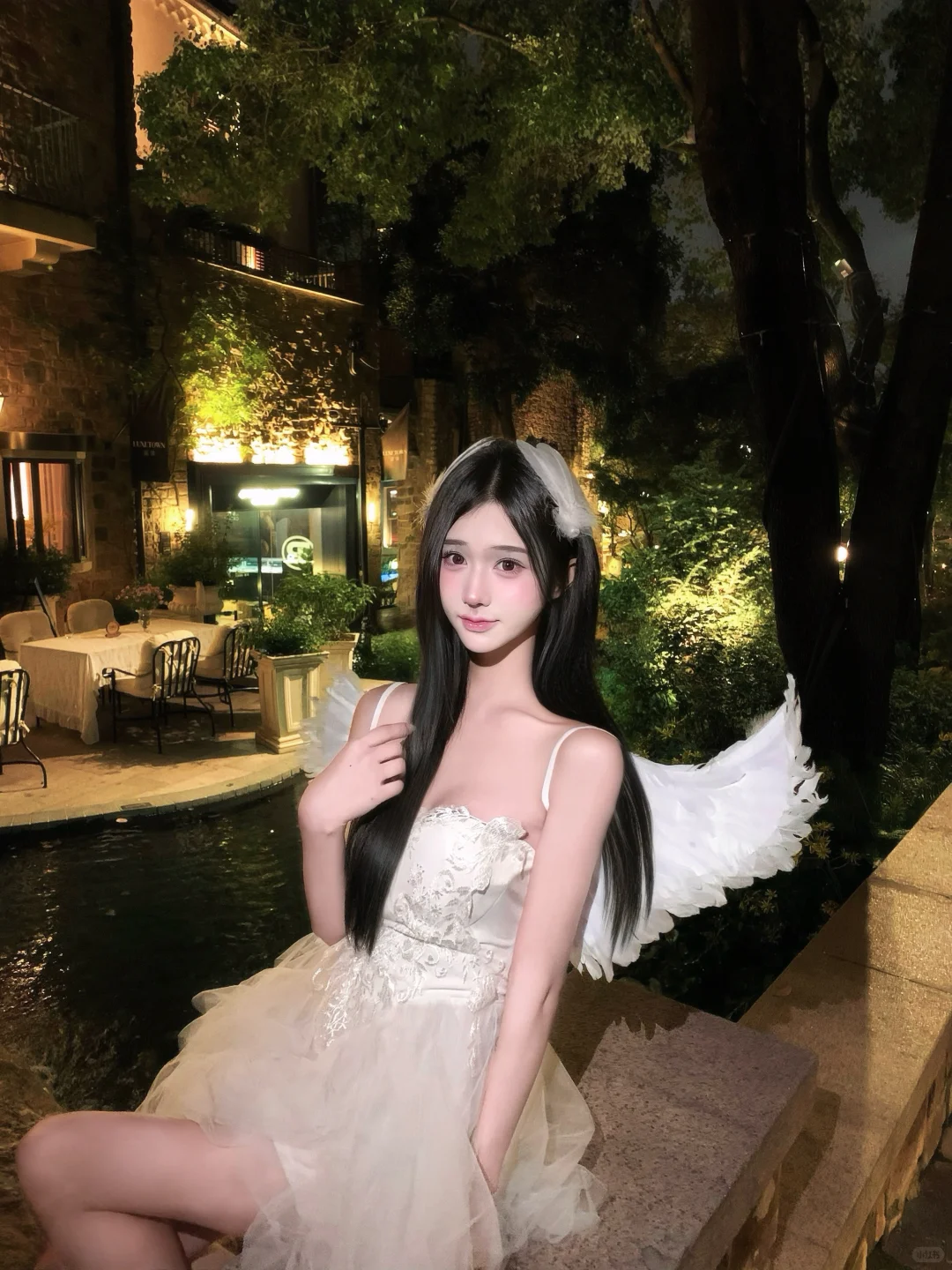 ts万圣节扮演天使👼