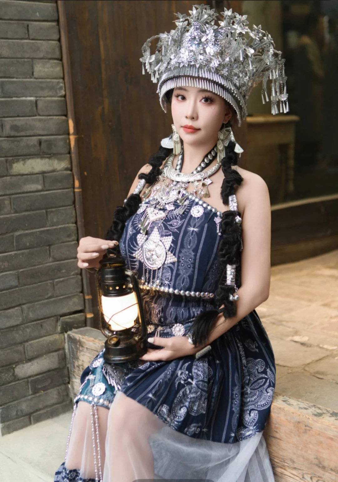 苗族服饰、民族风