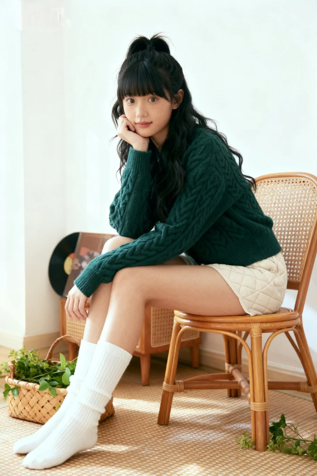 复古文艺少女写真，演绎复古浪漫美学