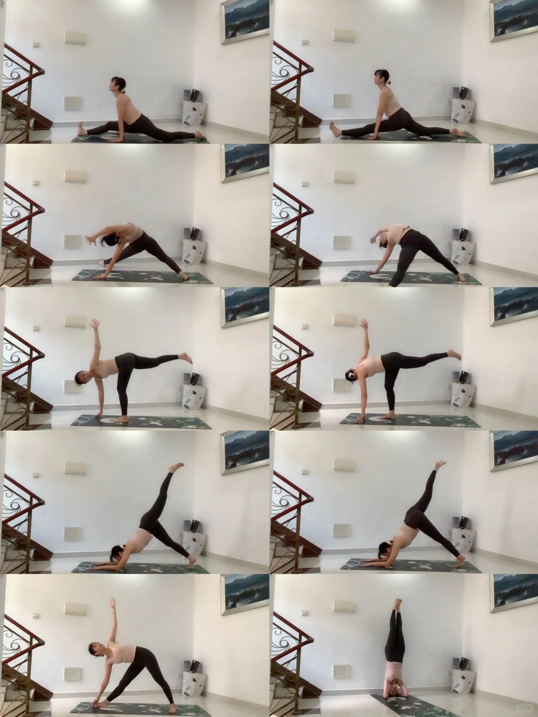 练瑜伽的女生yyds～～