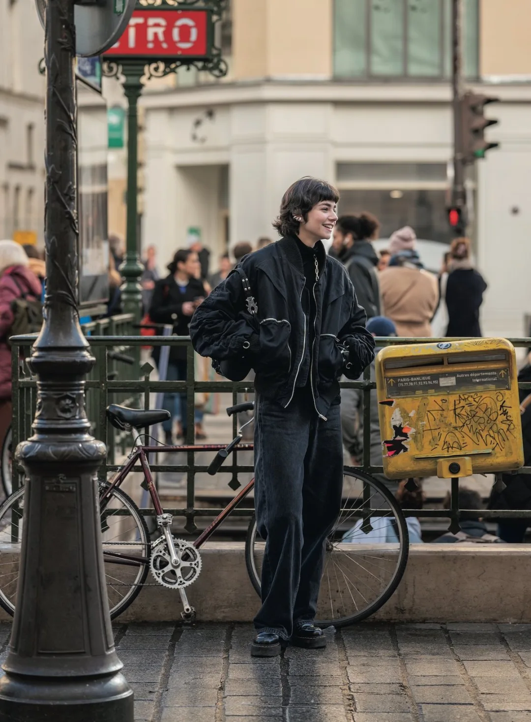 一组街拍 时髦人入冬