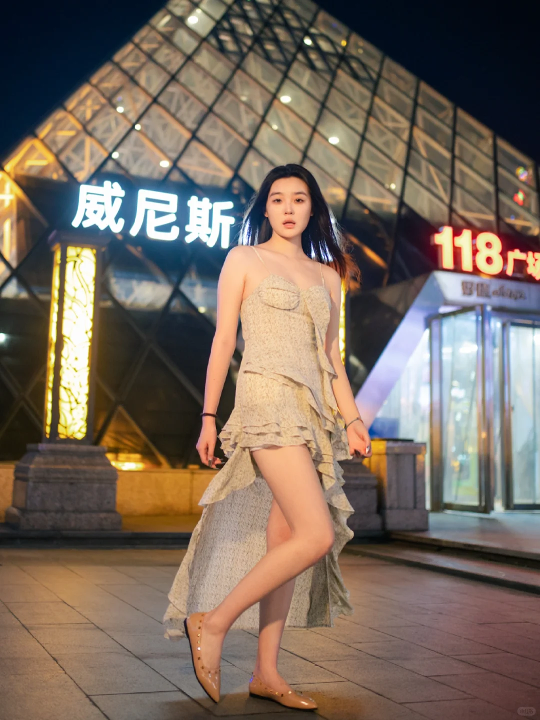 女大约拍｜夜景拍照📷