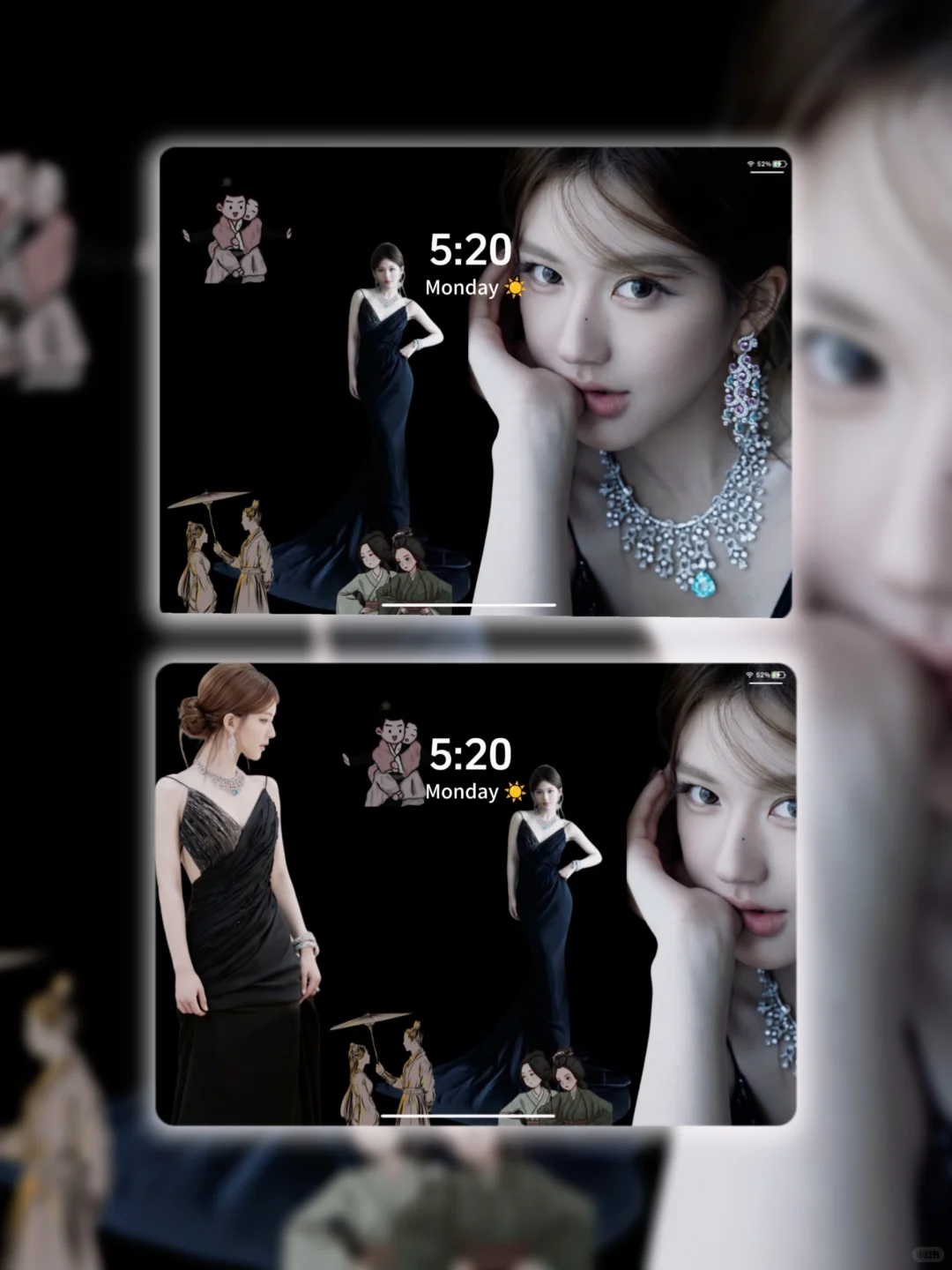 赵露思平板壁纸分享