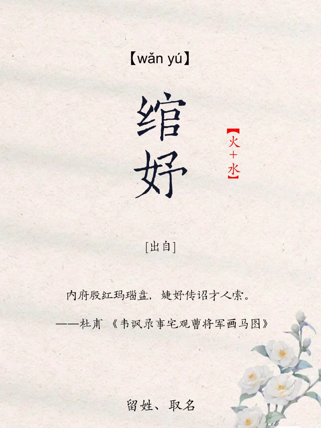 一听就是掌上明珠的女孩名