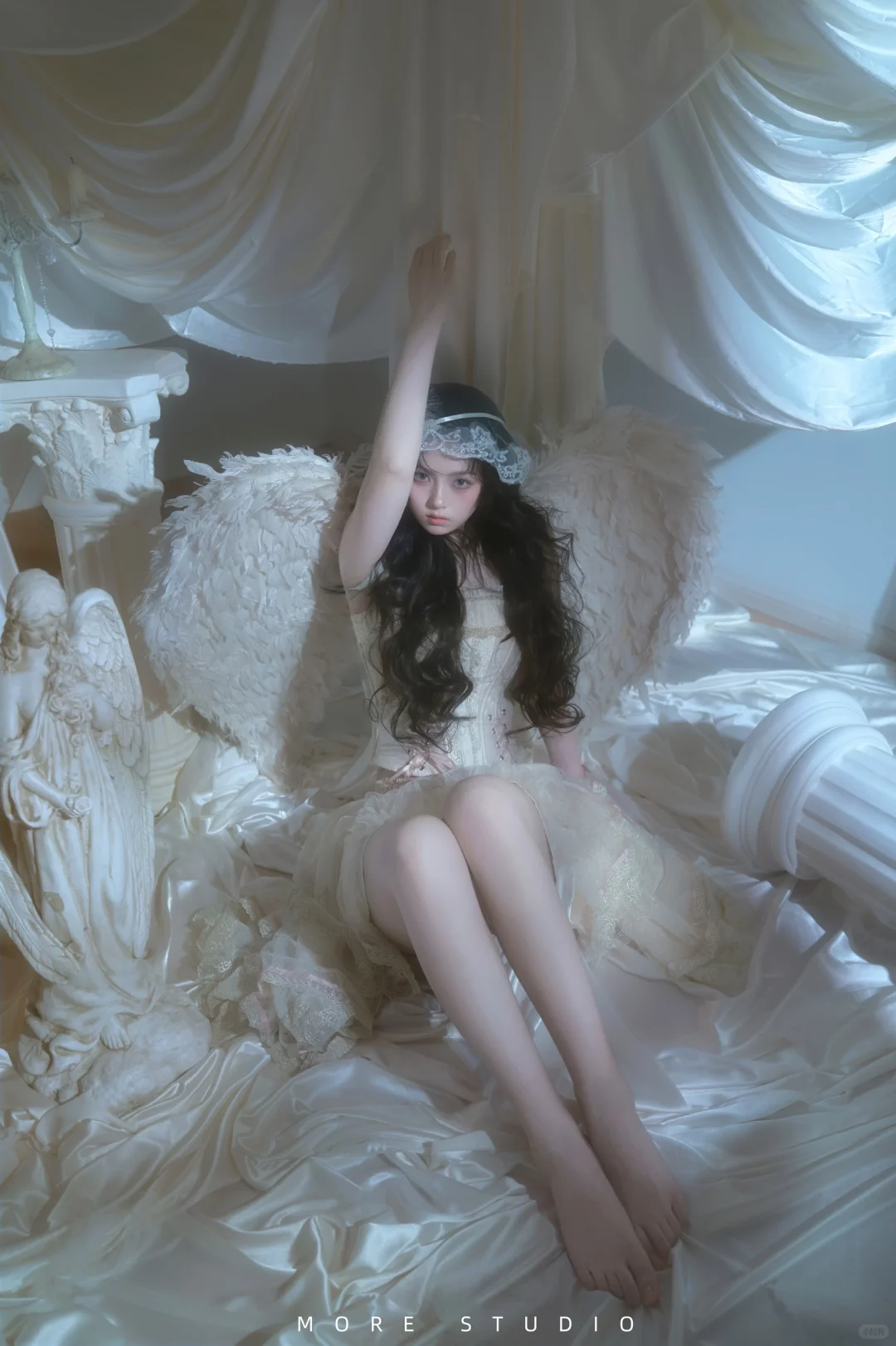 被问爆的天使写真🪽氛围感直接拉满‼️