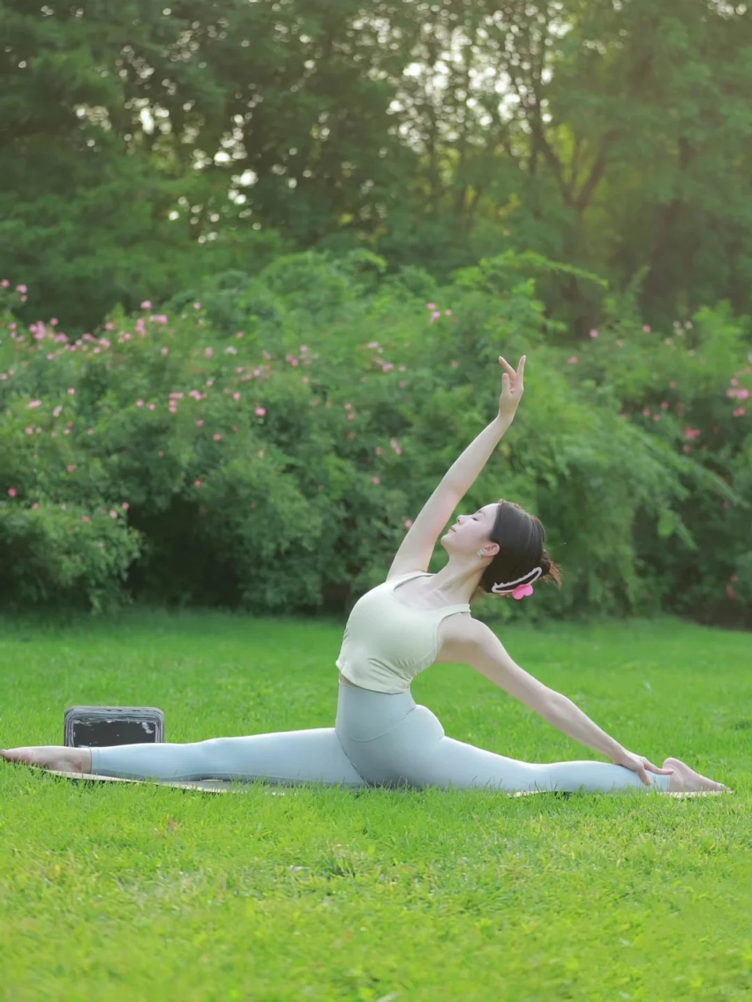 是练瑜伽的一天～～～