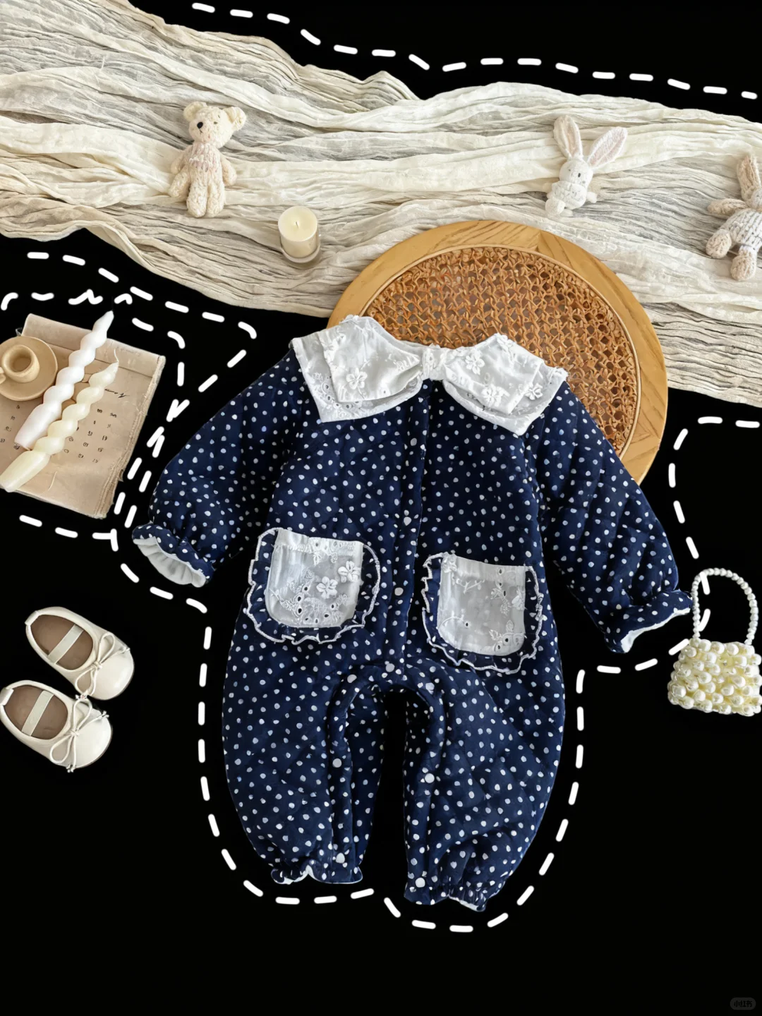 女儿的法式复古穿搭👧