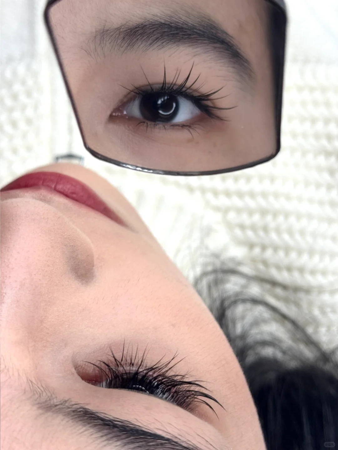 纯欲天花板睫毛