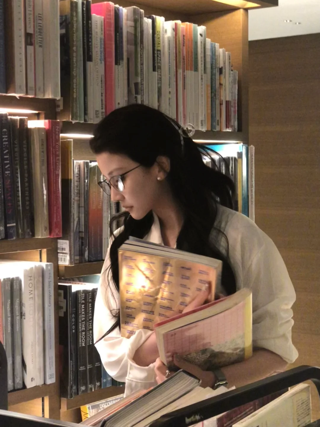 和姐姐初遇的图书馆