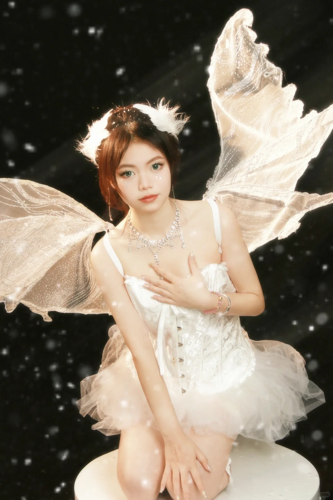 一张封神！谁拍谁好看的梦幻天使！