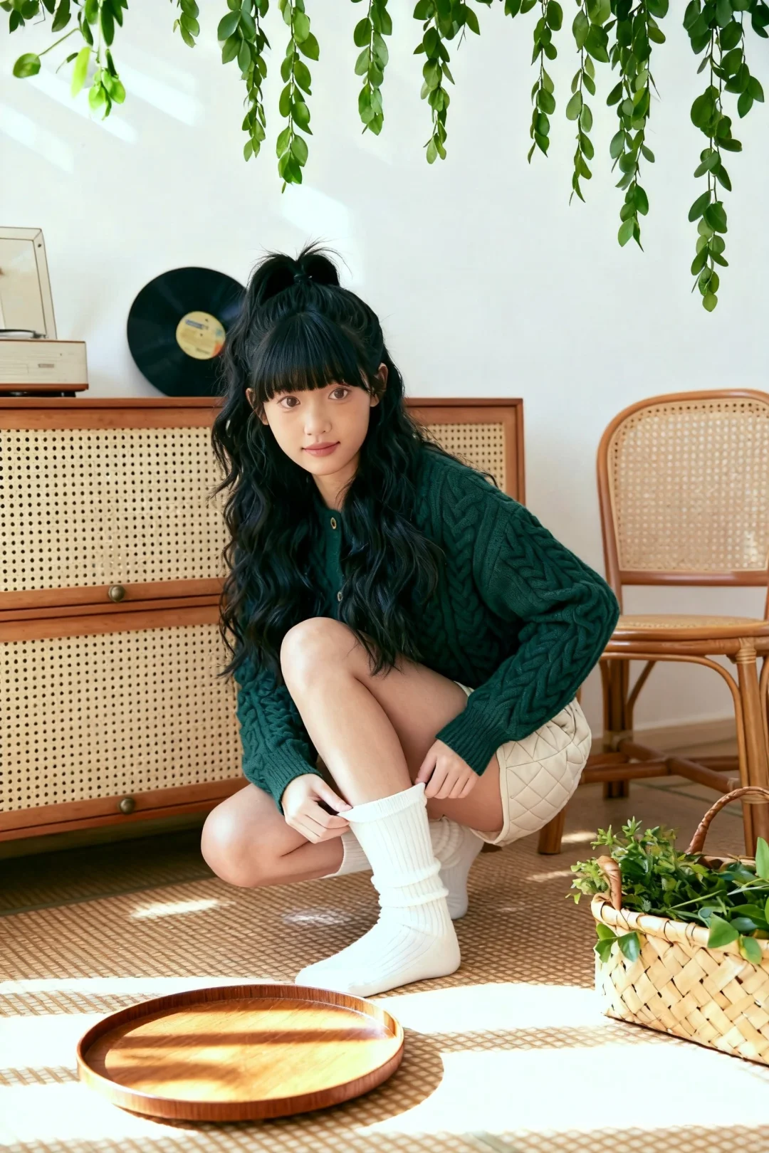 复古文艺少女写真，演绎复古浪漫美学