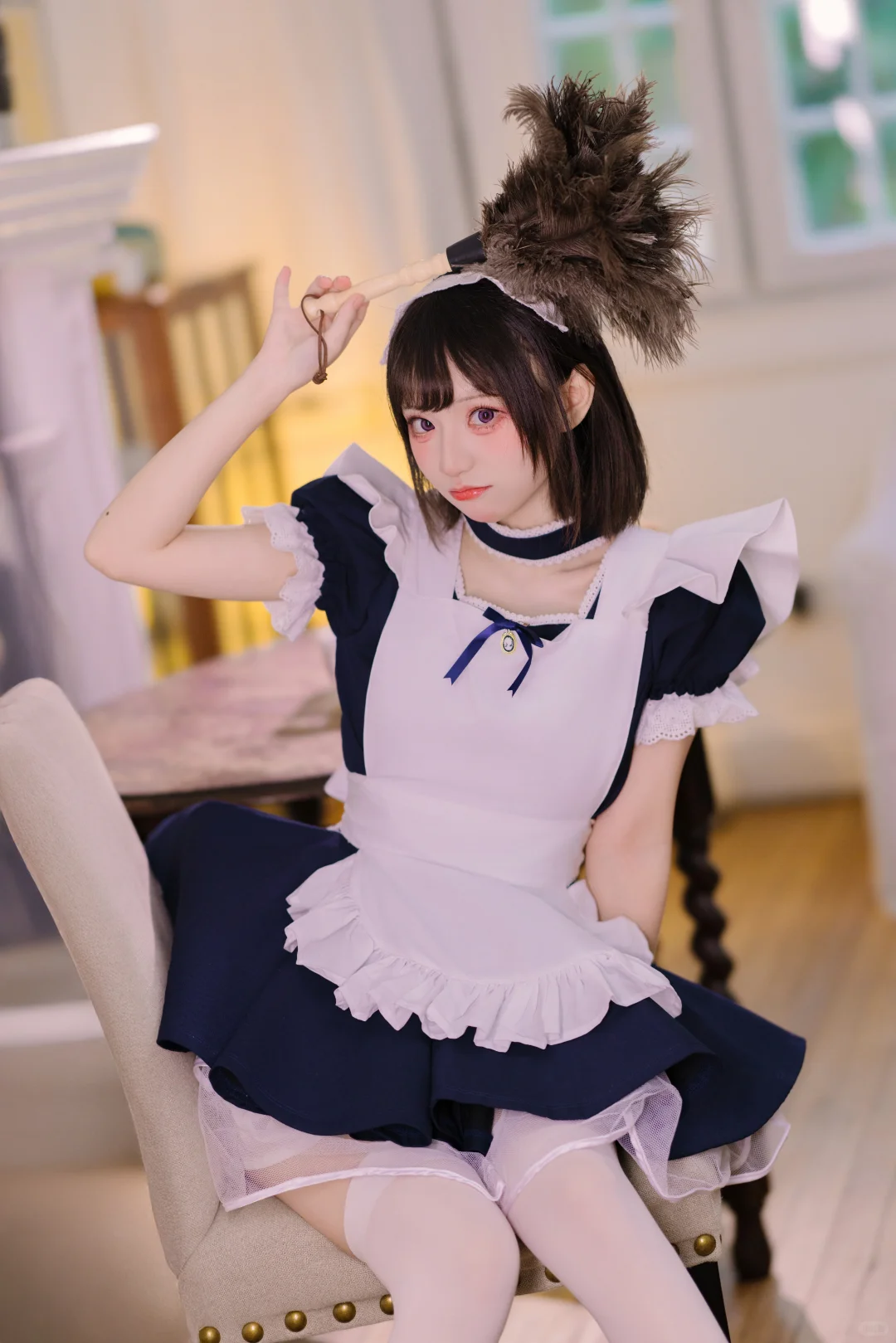 💫谁能拒绝这么甜的天使女仆妹妹呢