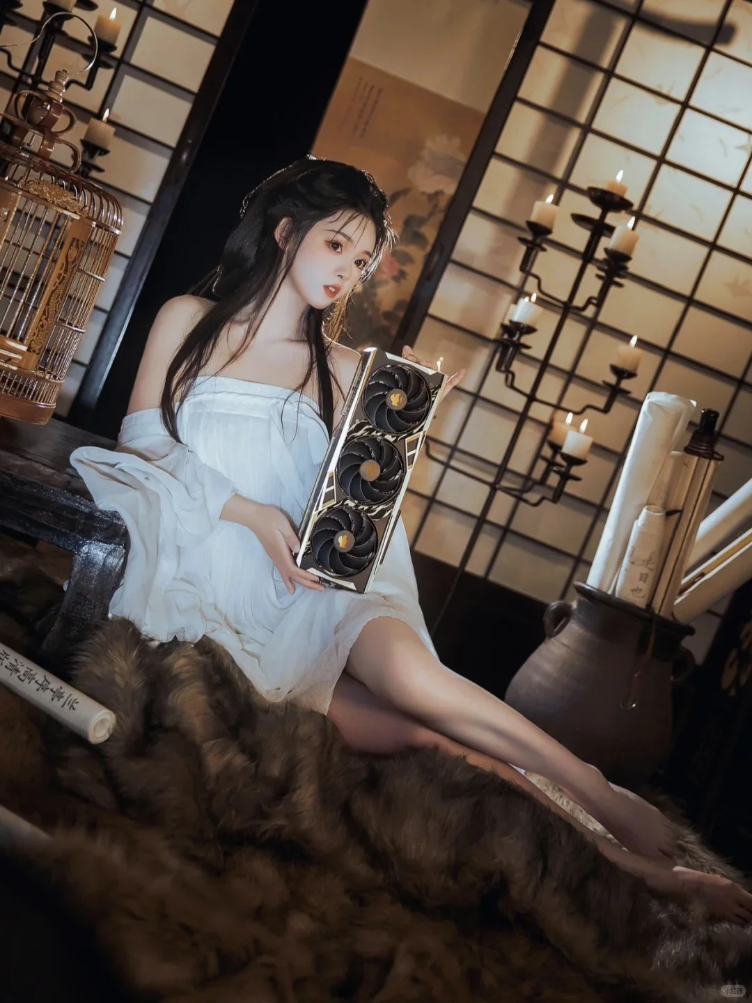 纯欲氛围拉满的室内小唯写真！谁能拒绝？