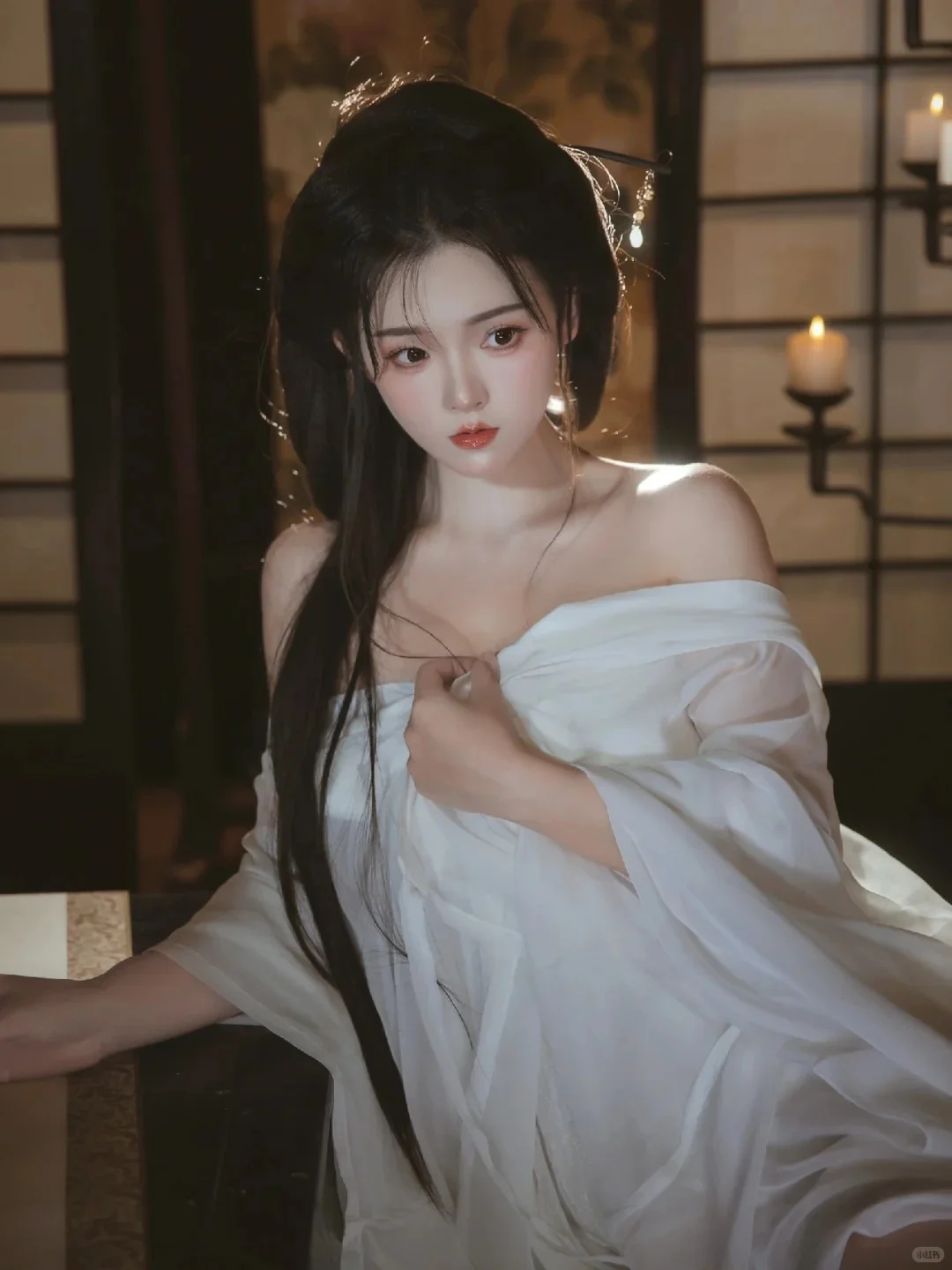 纯欲氛围拉满的室内小唯写真！谁能拒绝？