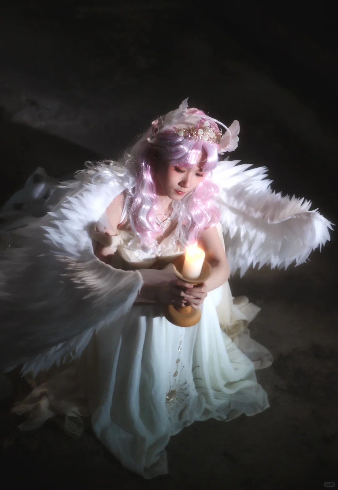 谁懂啊，天使光环写真也太嫩了吧