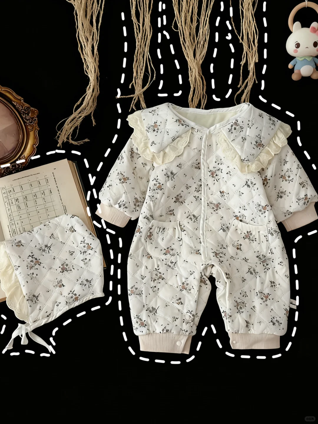 女儿的法式复古穿搭👧