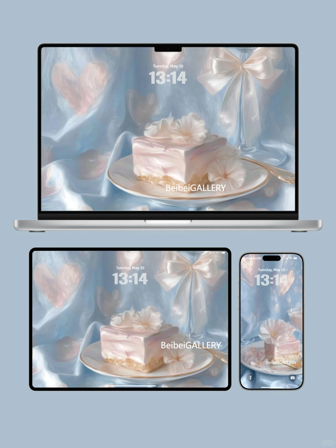 🍰午后甜梦｜这张蛋糕壁纸是懂温柔的！