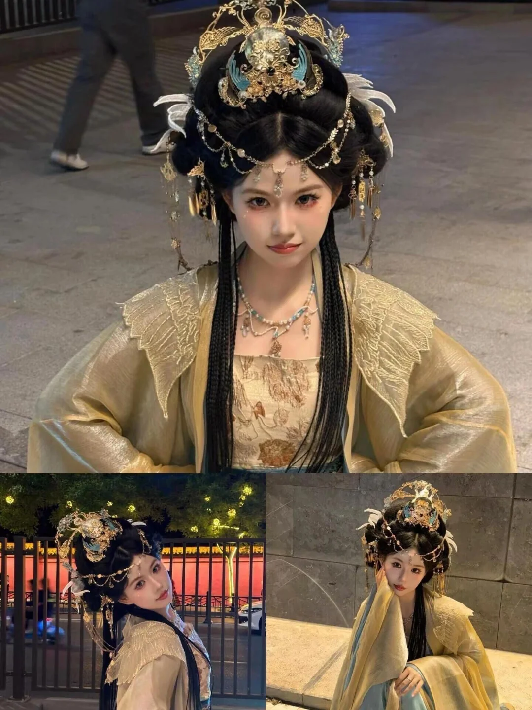 李庄超火的汉服妆造合集