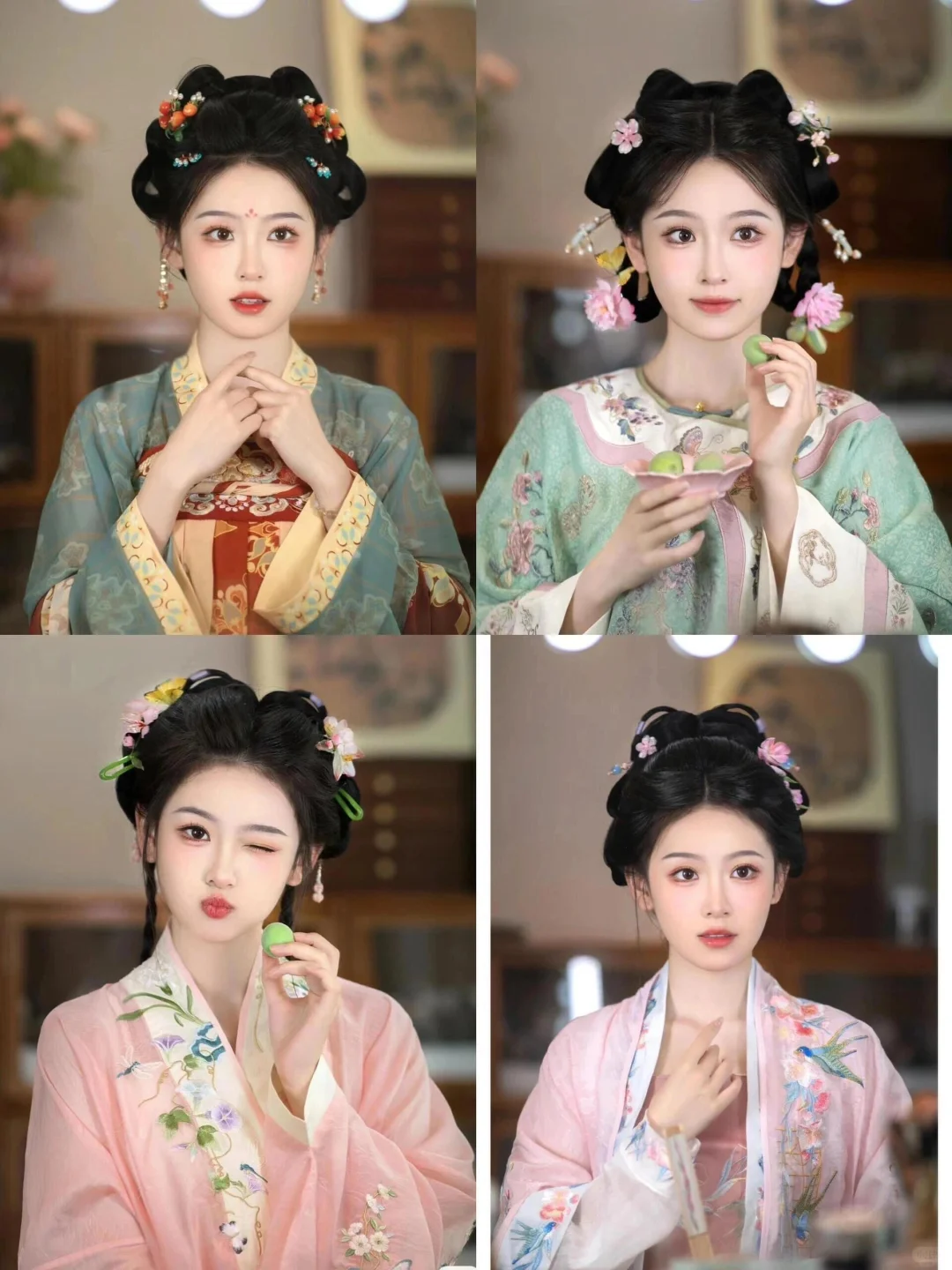 李庄超火的汉服妆造合集