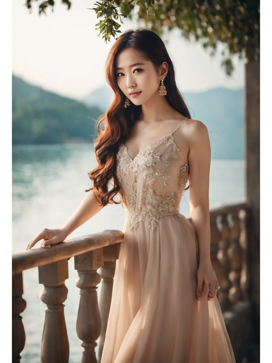 性感美丽的少女：绝美的绘画