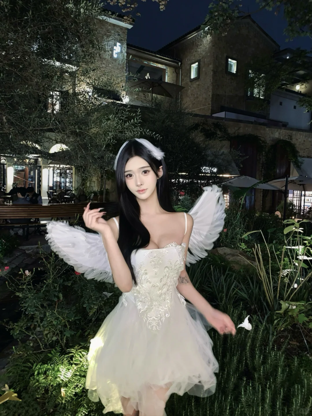 ts万圣节扮演天使👼