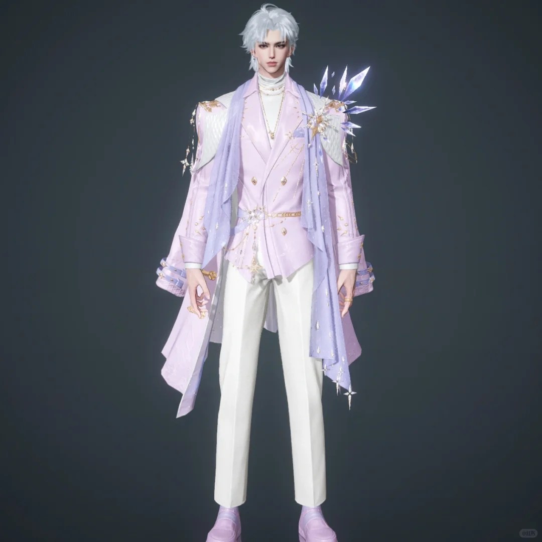 猩红猎夜新礼服搭配各种男礼服（12套）