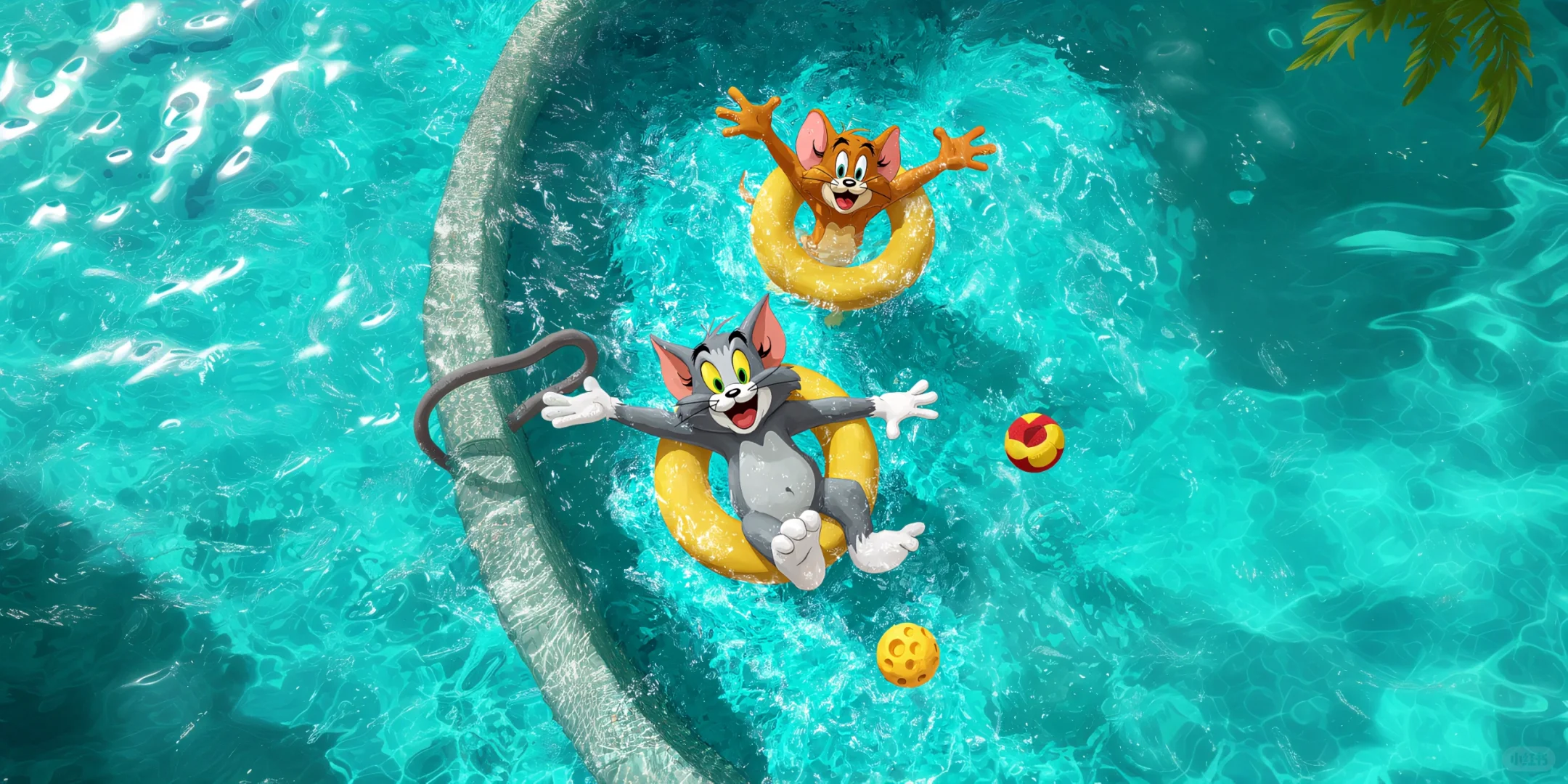 夏日壁纸｜猫和老鼠