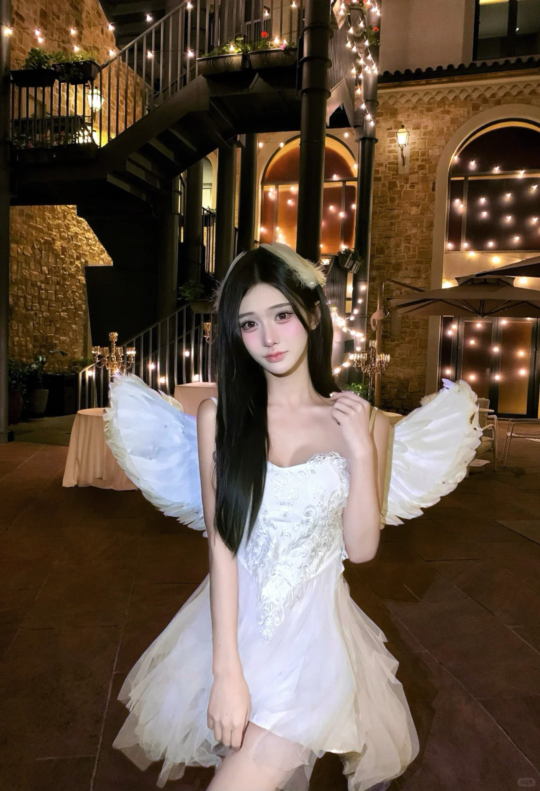 ts万圣节扮演天使👼