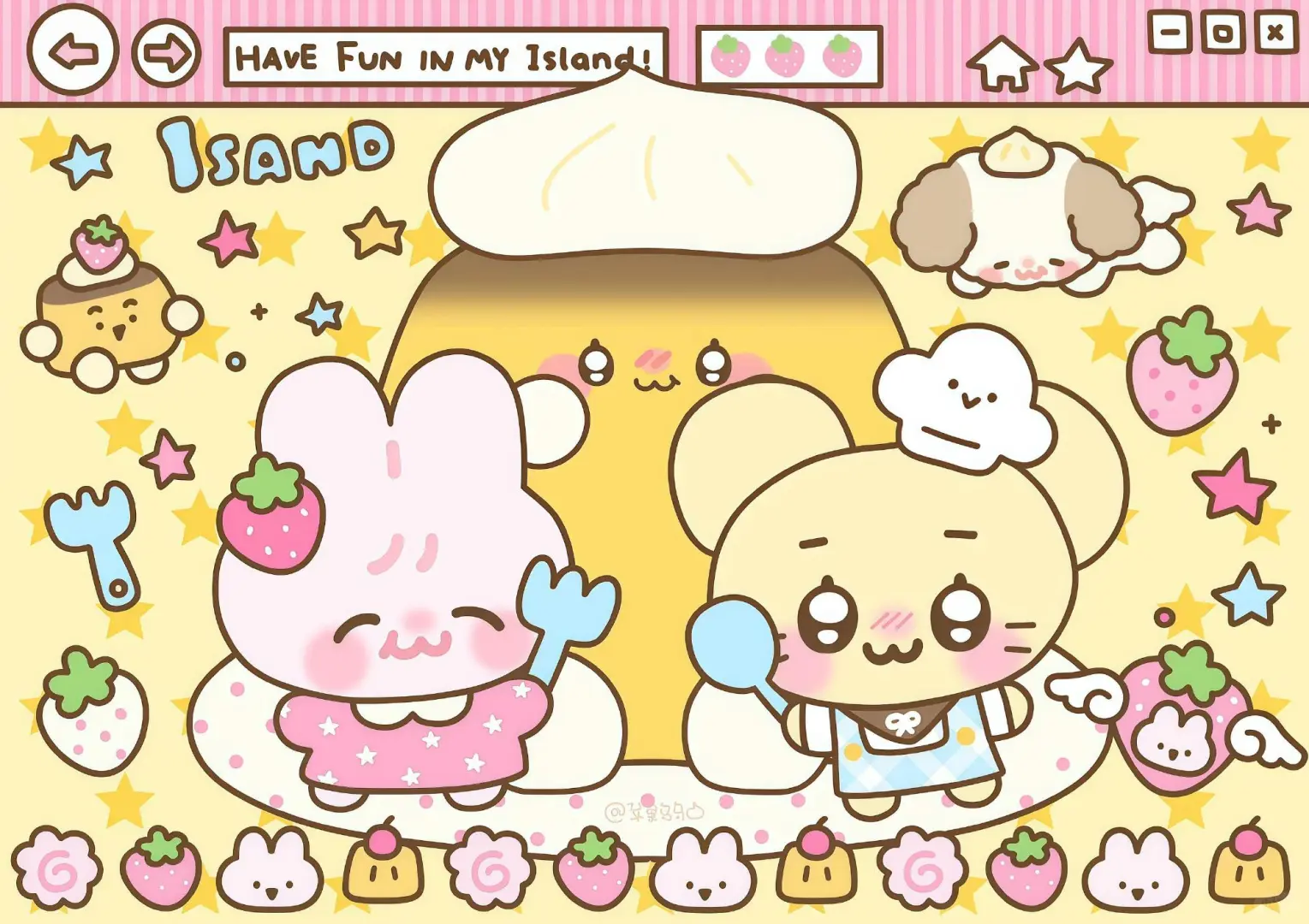 一期超级萌萌的ipad壁纸背景图🥣