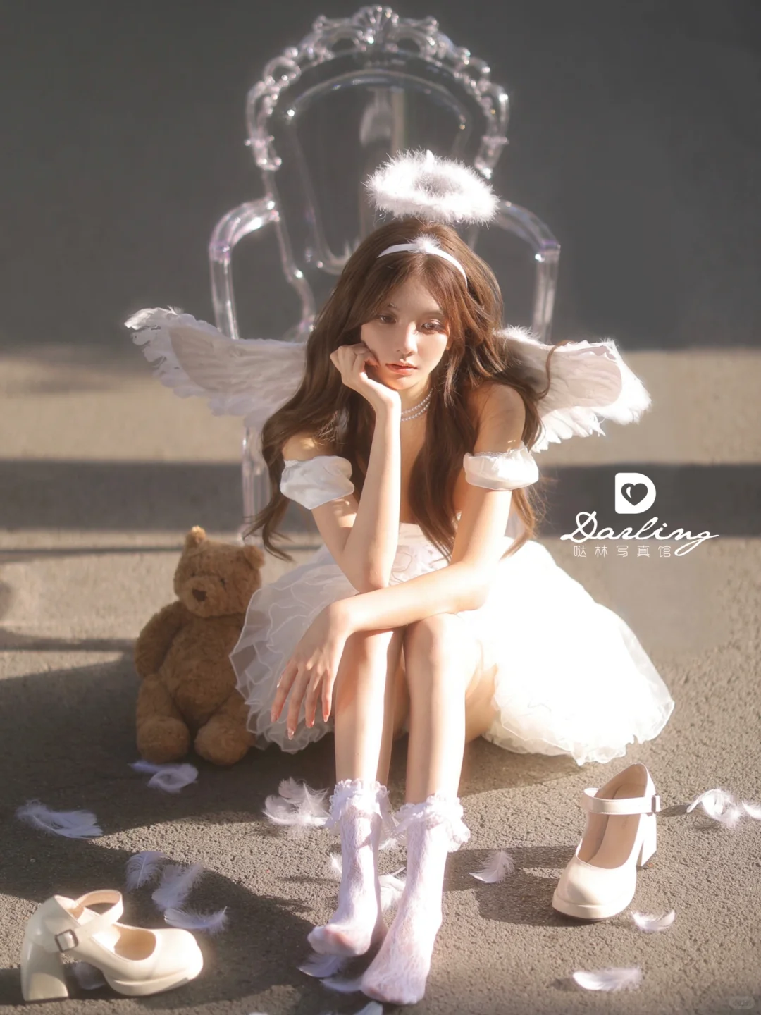 逆光而来 路过人间🧚‍♀️天使少女写真