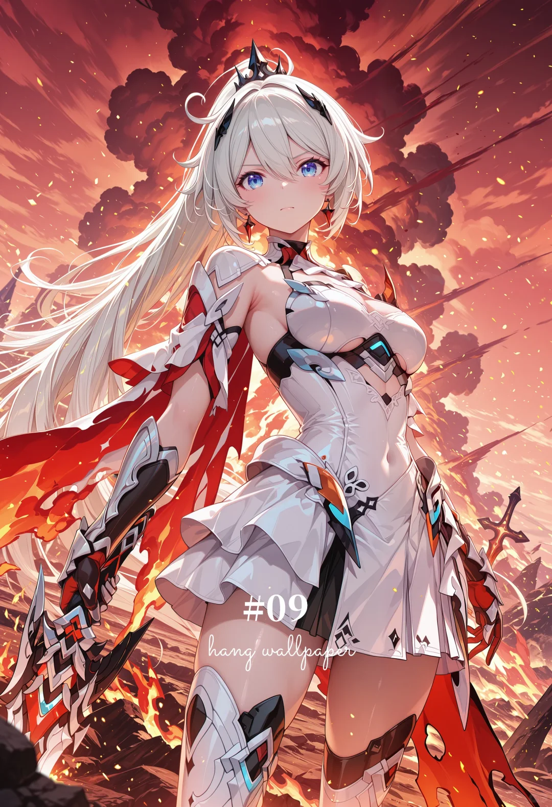 #09|琪亚娜｜个性壁纸｜二次元美少女