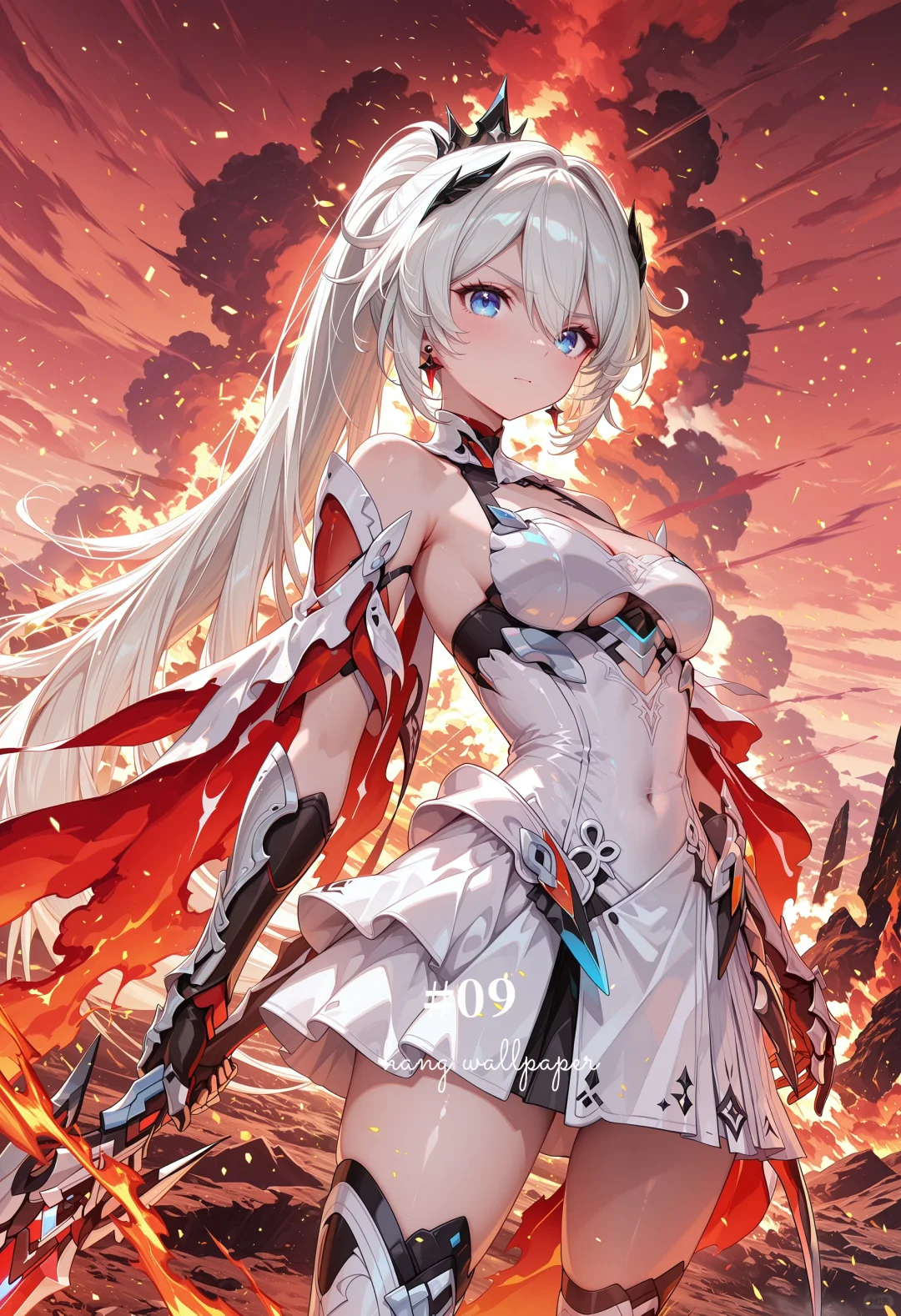 #09|琪亚娜｜个性壁纸｜二次元美少女