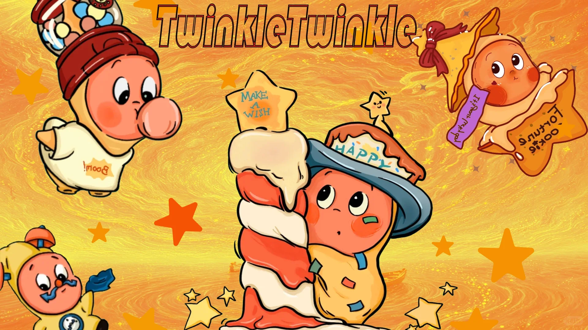 iPad壁纸｜星星人