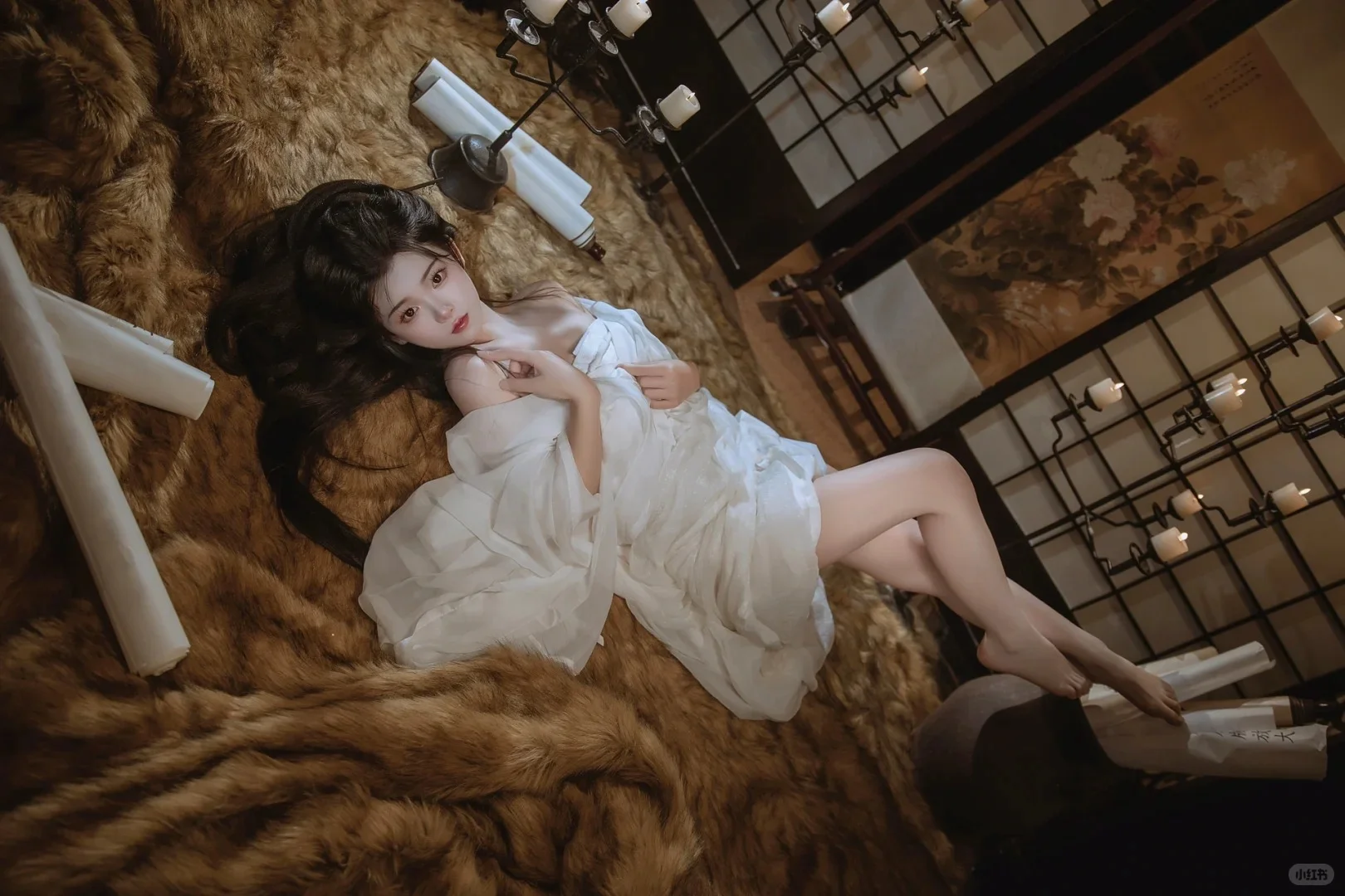 纯欲氛围拉满的室内小唯写真！谁能拒绝？