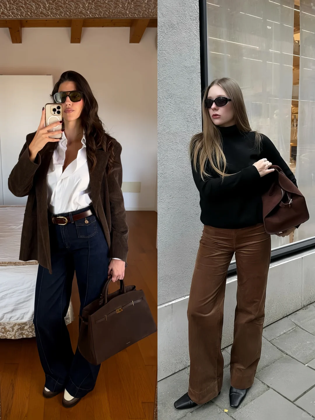 🍂别再黑白灰了！复古琥珀系显瘦还高级！