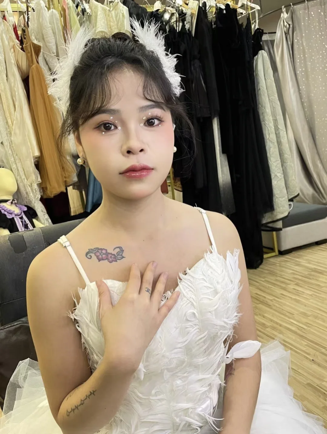 落泪妆天使主题