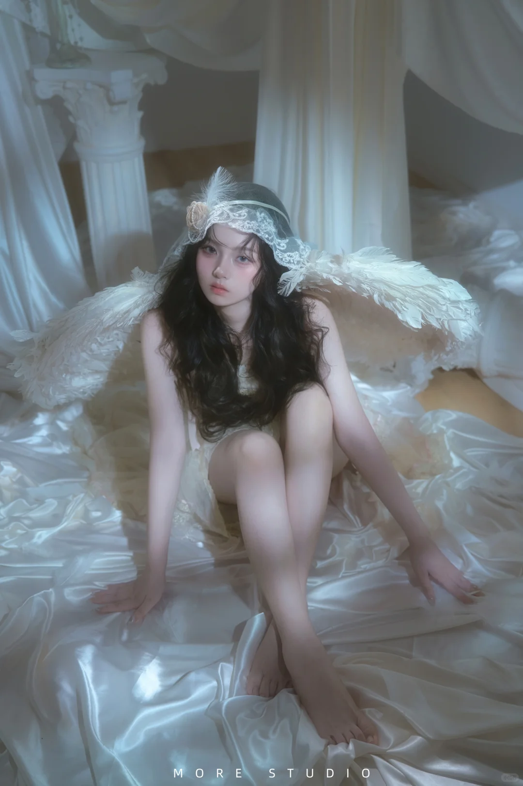 被问爆的天使写真🪽氛围感直接拉满‼️