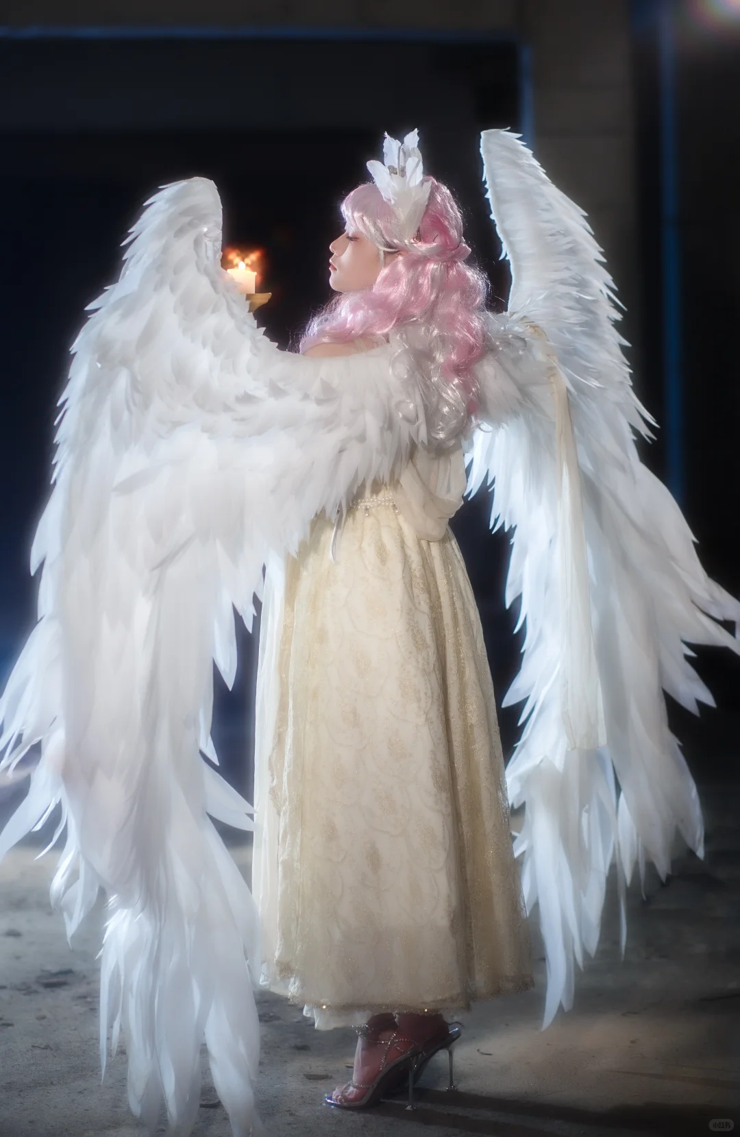 谁懂啊，天使光环写真也太嫩了吧