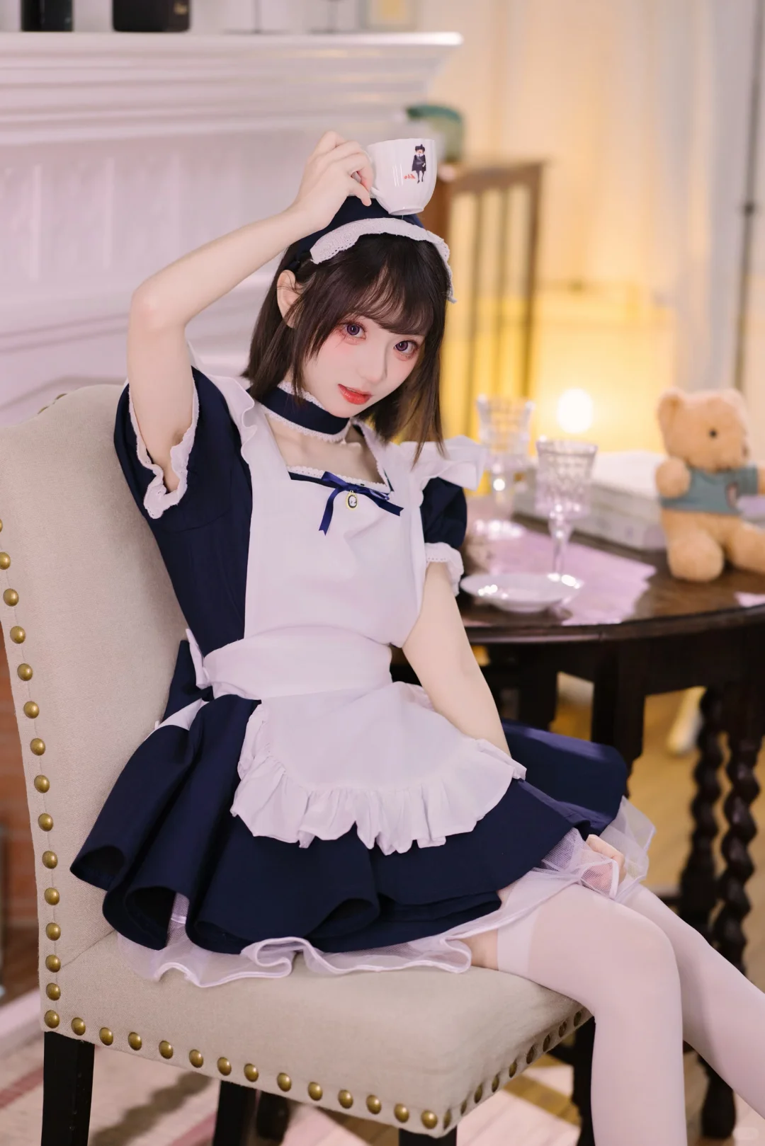 💫谁能拒绝这么甜的天使女仆妹妹呢