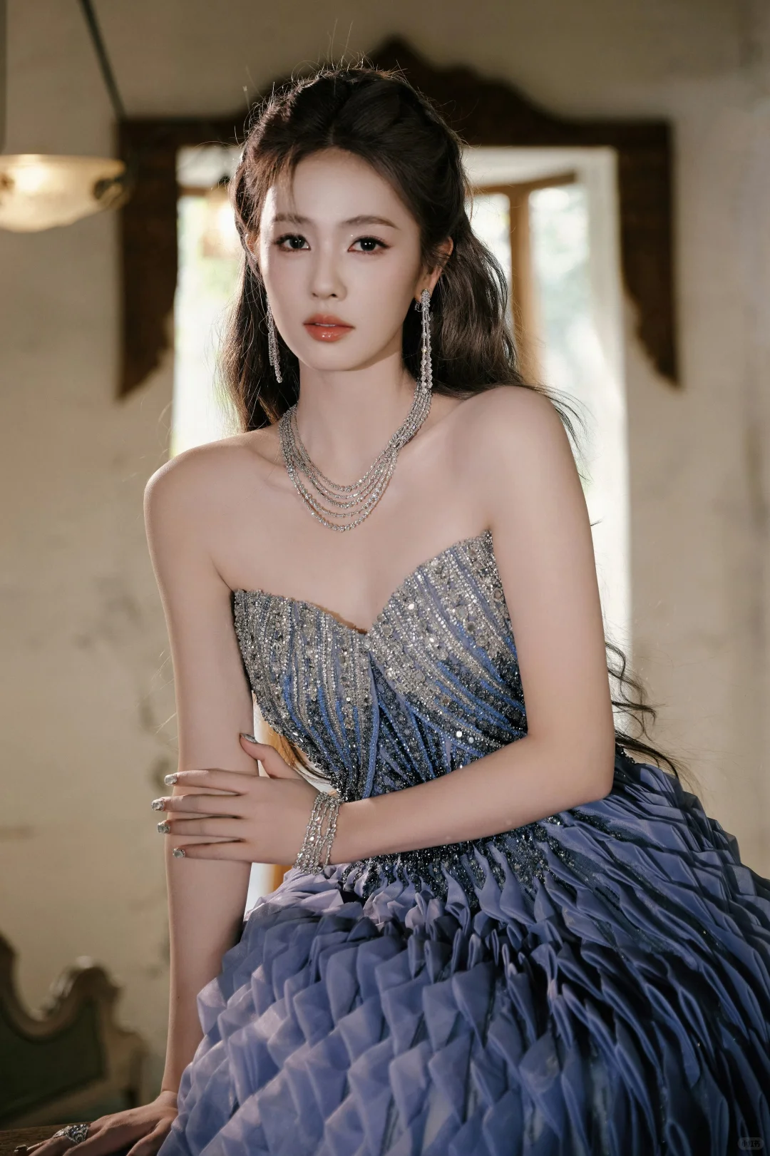 白鹿视界大会造型2️⃣则，性感美丽的一晚