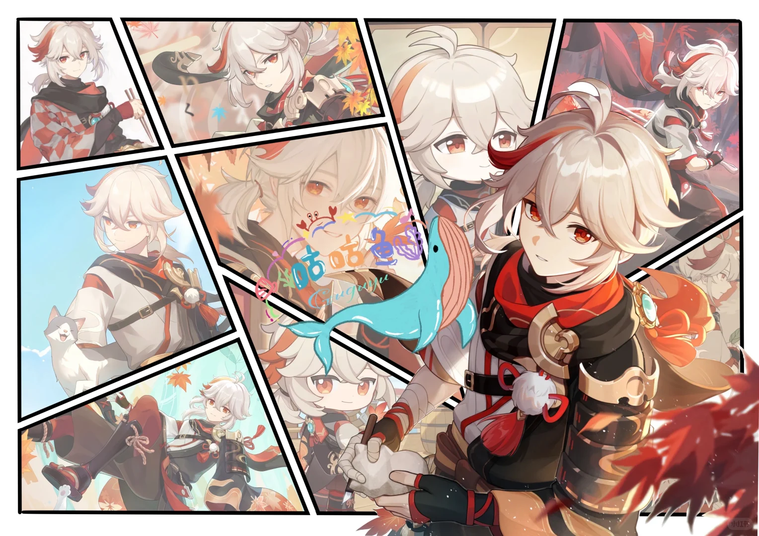 深山踏红叶，耳畔闻鹿鸣。