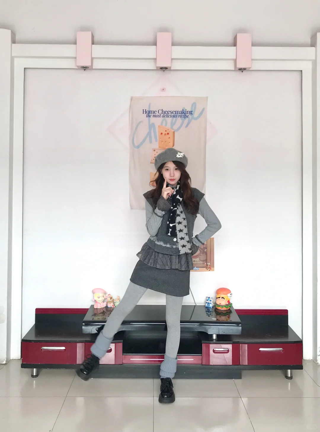 OOTD | 秋冬韩系复古感套装～