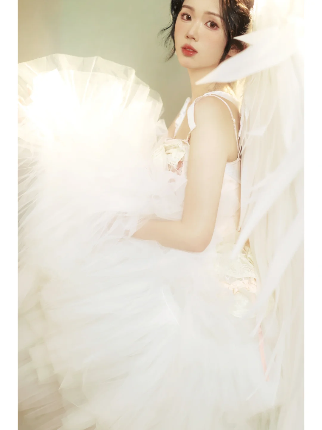 降临人间の天使🕊️被神明眷顾｜天使写真