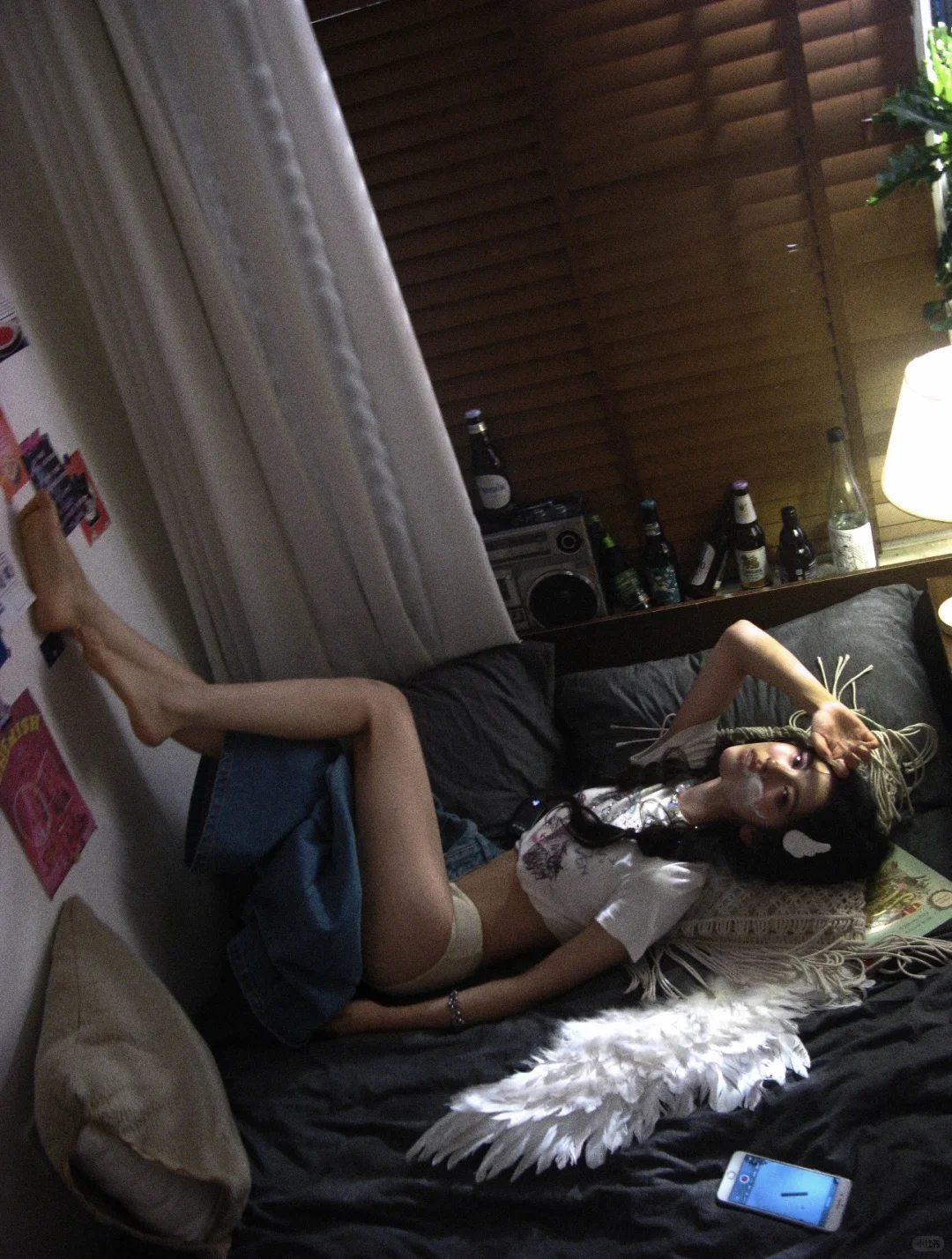 藏在人间，偶尔做一次坠落凡间的天使。