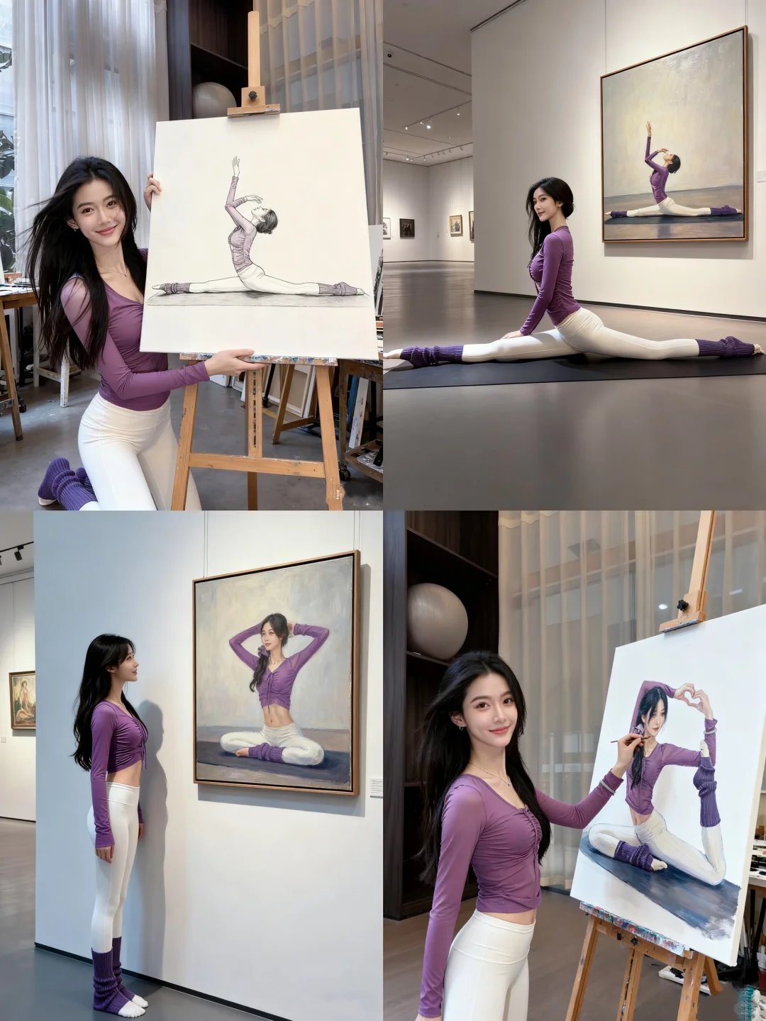 把“瑜伽美学”穿在身上🍇