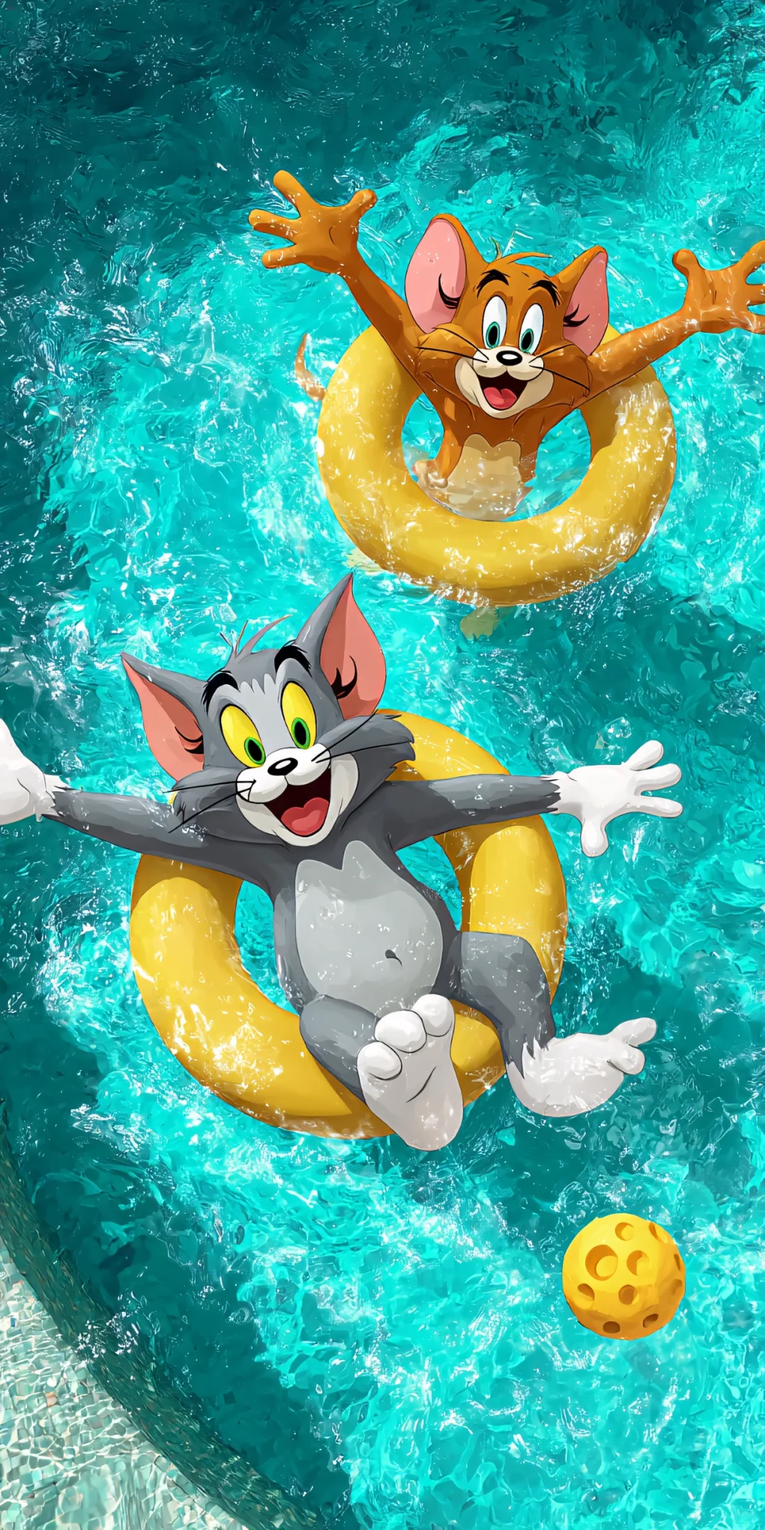 夏日壁纸｜猫和老鼠