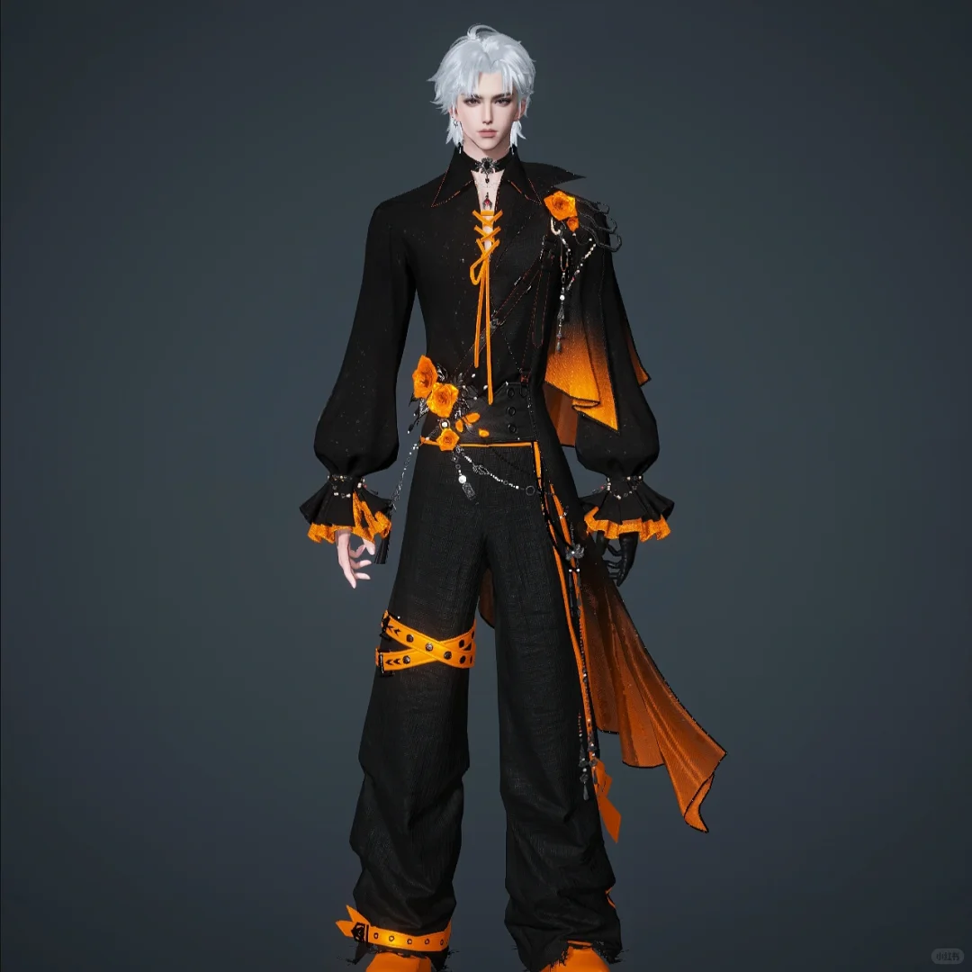 猩红猎夜新礼服搭配各种男礼服（12套）