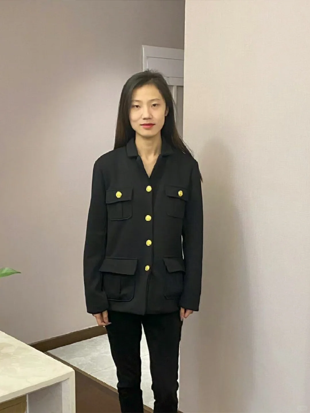 【小爽】黑衣服单眼皮也是很小香风